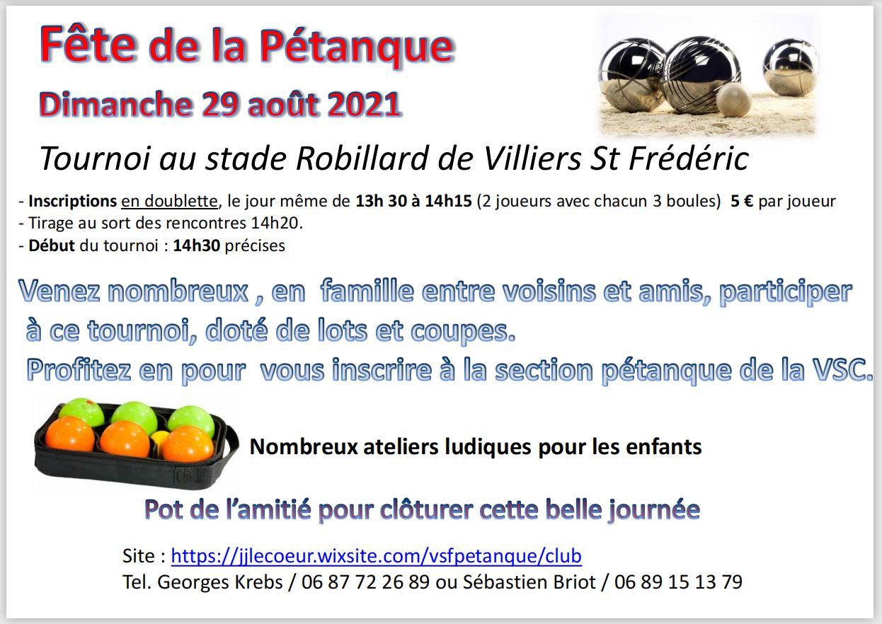 Fete petanque 29 08 22