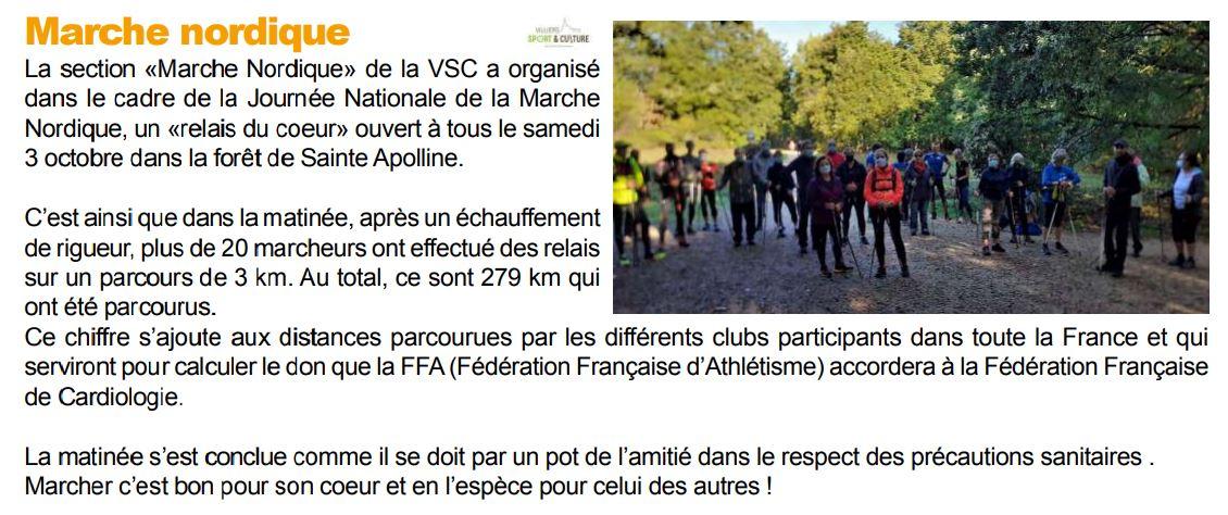Marche nordique 2020