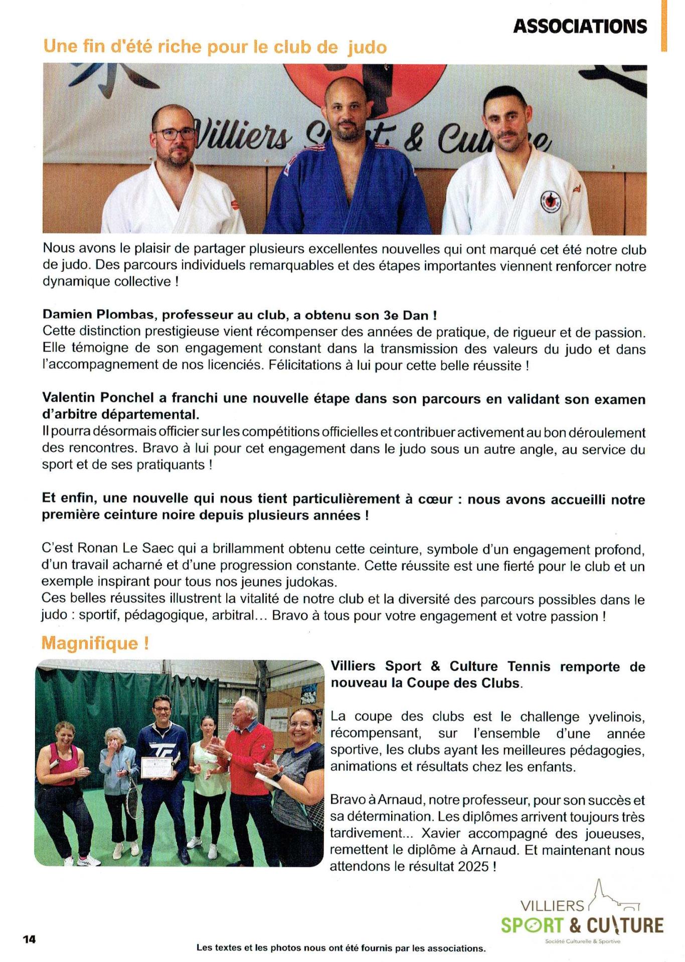 Villiers infos octobre 2025 2